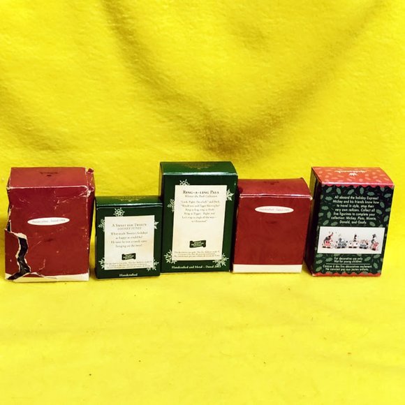 Hallmark Ornament 5 Piece Lot - Picture 5 of 6